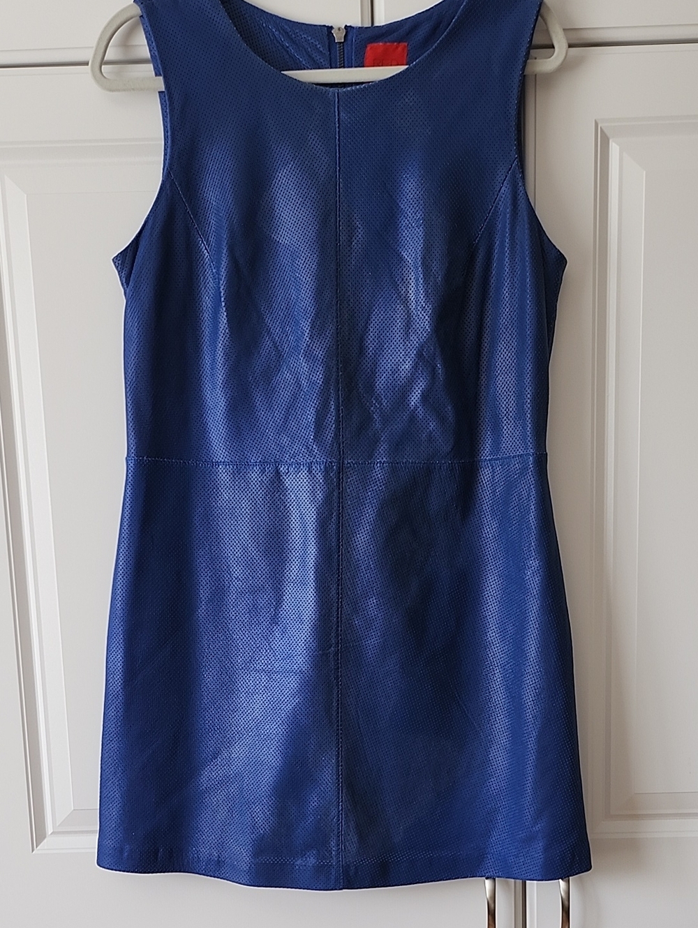 Saks Fifth Avenue Royal Blue Sleeveless Mini Dress